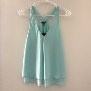 Dynamite blue tank top